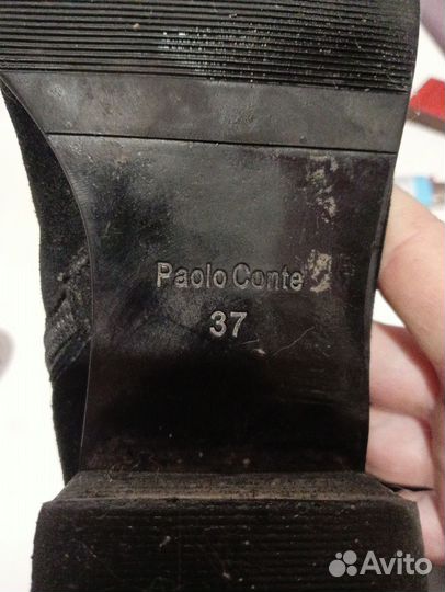 Сапоги женские демисезонные 37