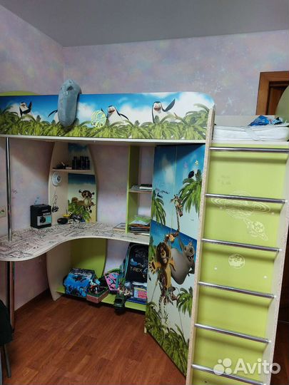 Кровать чердак бу