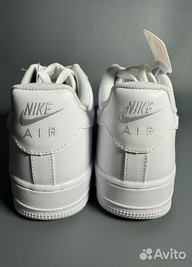 Кроссовки Nike AIR force 1 белые