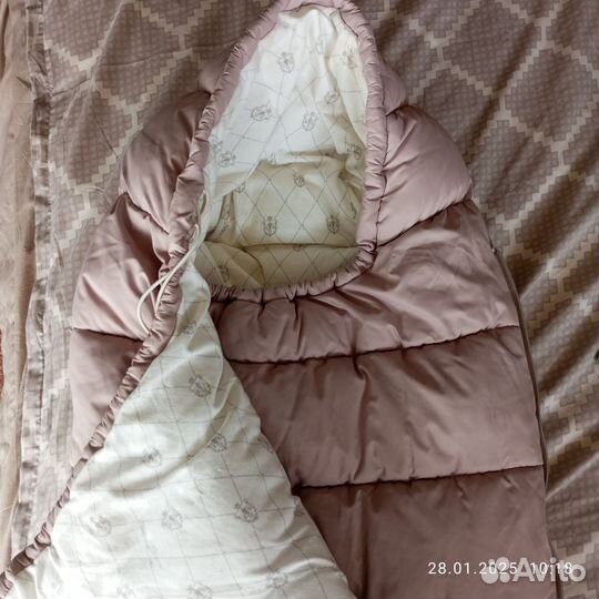 Зимний конверт в коляску