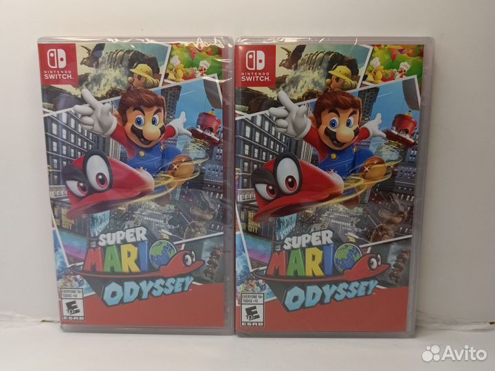 Super Mario Odyssey Nintendo Switch Новый