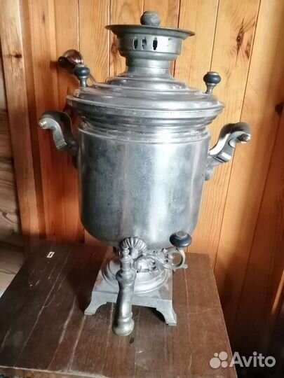 Самовар на дровах старинный