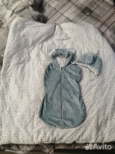 Одеяло на выписку зима