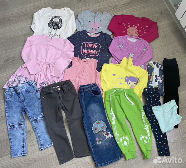 Пакет вещей для девочки 92-98
