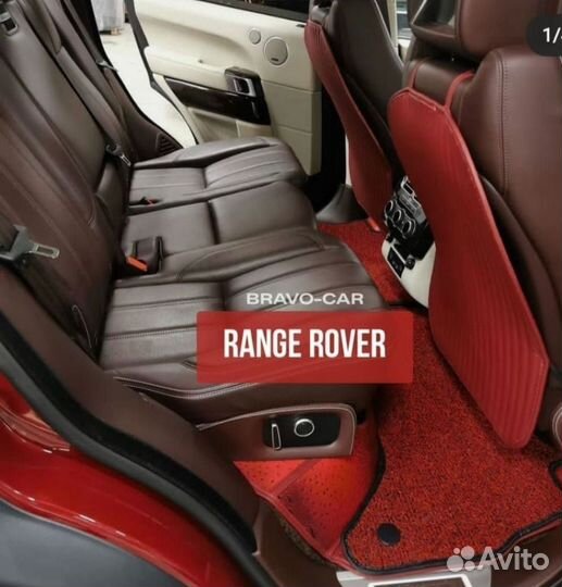 Автоковрики люкс из экокожи на Toyota Succeed