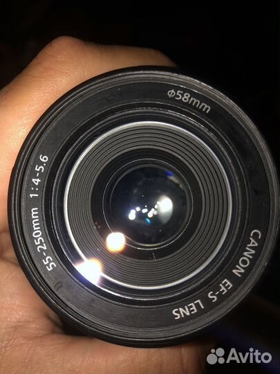Объектив canon ef-s 55-250 mm