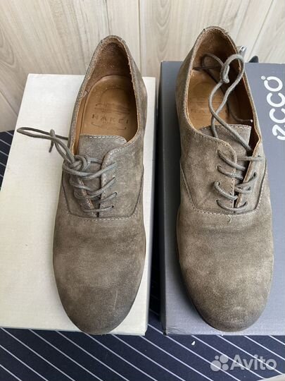 Ботинки из натуральной замши Испания