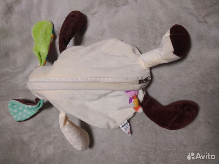 Мягкая игрушка собака с замочком