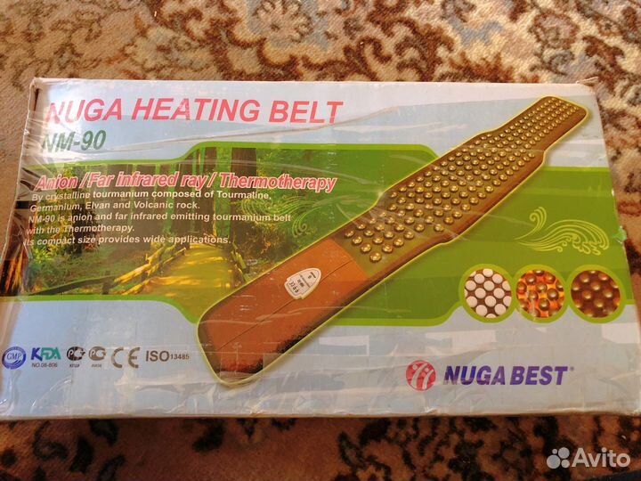 Турмалиновый пояс Nuga Heating Belt