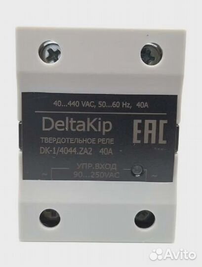 Реле твердотельное DK1-4044.ZA2, однофазное