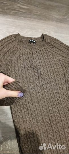 Платье свитер длинное