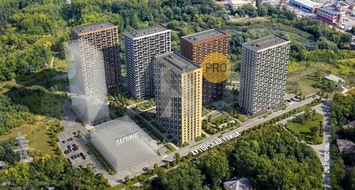 2-к. квартира, 49,6 м², 2/24 эт.