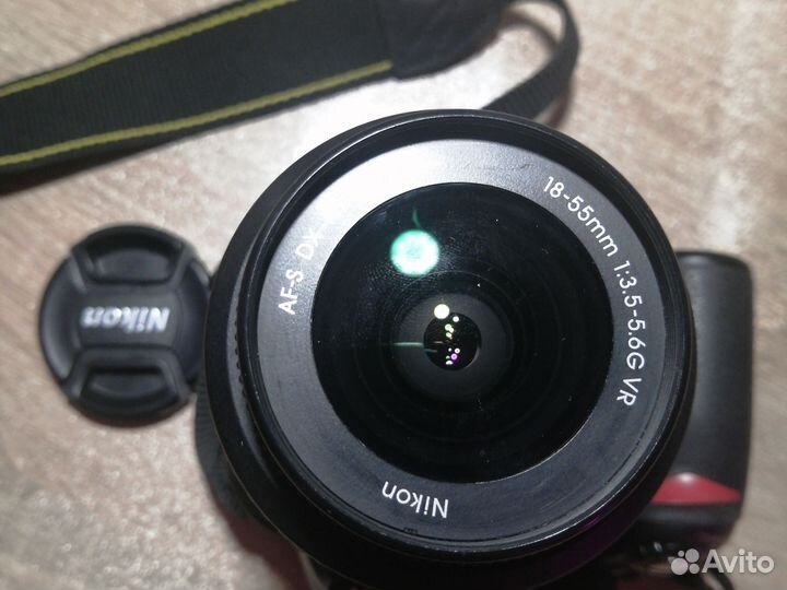 Зеркальный фотоаппарат nikon d3100