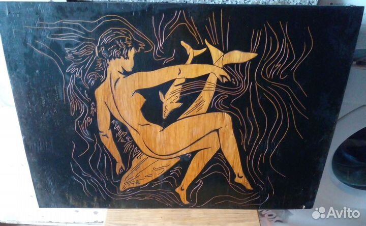 Панно из дерева СССР