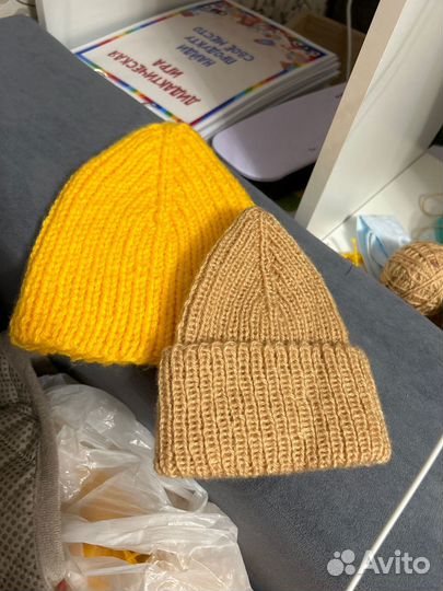 Шапка вязаная детская