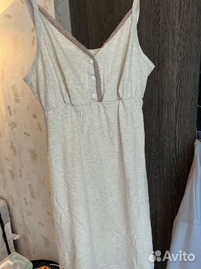 Комплект халат и сорочка в роддом для беременных