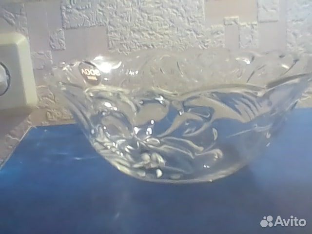 Хрусталь СССР- фужеры,салатники,конфетн,менажница