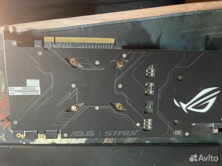 Видеокарта PCI-E Asus GeForce GTX 1070 strix OC 8