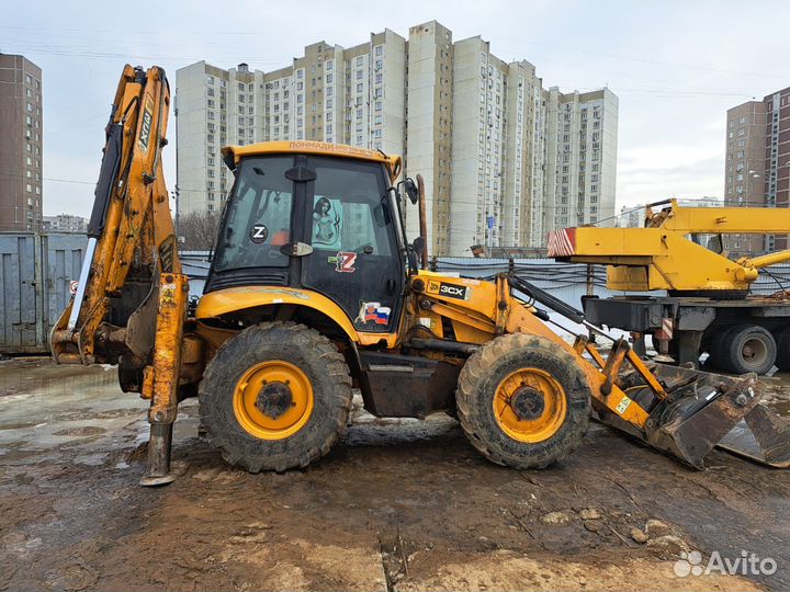 Экскаватор-погрузчик JCB 3CX-4WS-SM, 2008