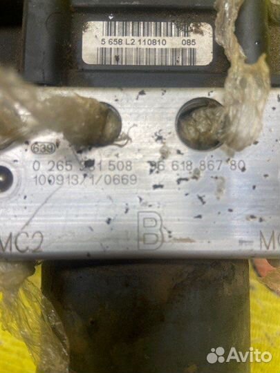 Блок abs Citroen C4 LA EP6 2011