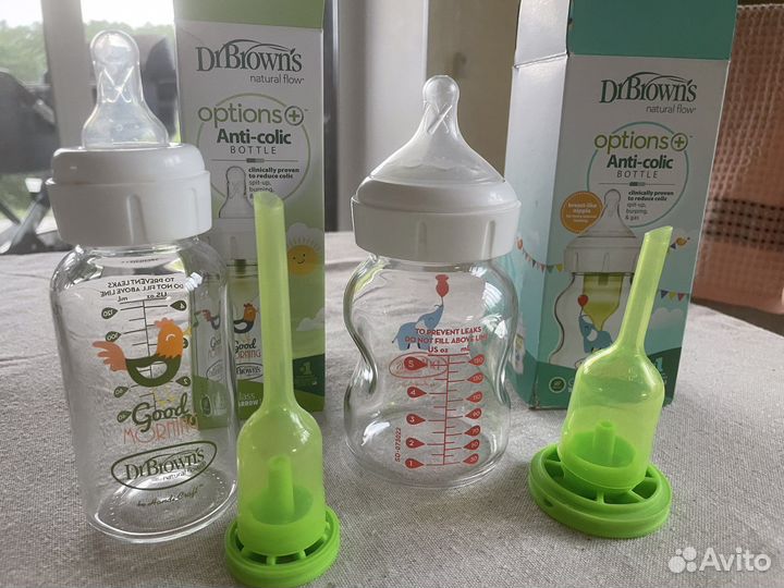 Бутылочки для кормления dr browns стекло