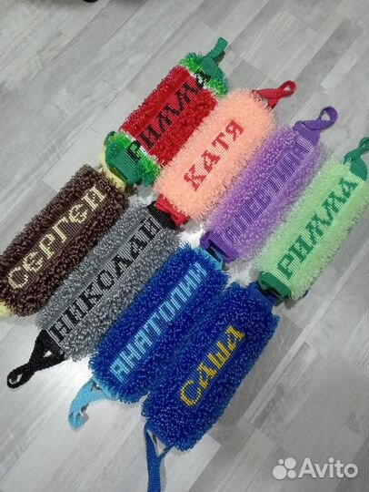 Мочалка ручной работы