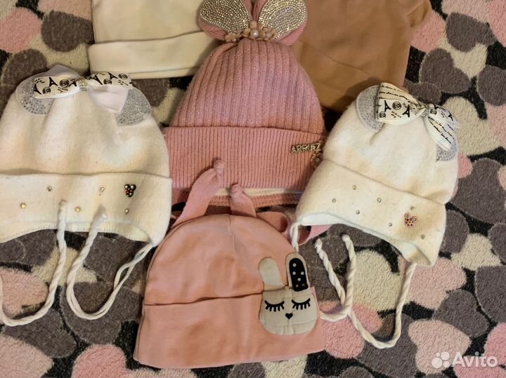 4 шапки на от 40-44