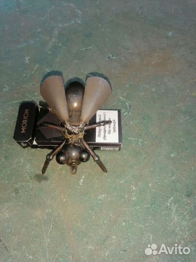 Паук. Муха для декора