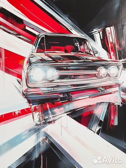 Картина на холсте с подрамником