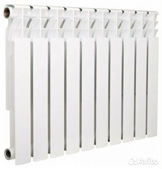 Радиатор алюминиевый Оазис 500/80 на 10 секций