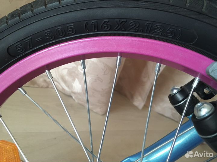 Детский велосипед для девочки 16
