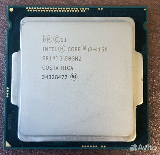 Intel Core i3-4150 cpu процессор