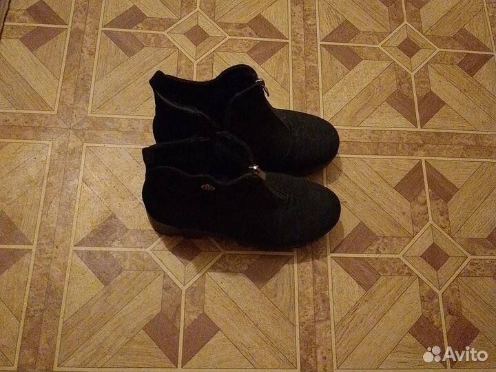 Полусапожки женские зимние 37