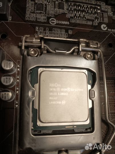 Lga 1150 комплект E3-1270v3+материнка+8Gb
