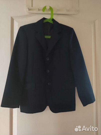 Пиджак школьный тёмно-синий