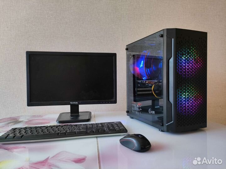Intel i5-7600 (4,1GHz) SSD\HDD + RX580 (8Gb)