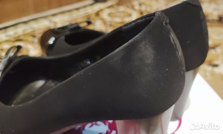 Туфли замшевые