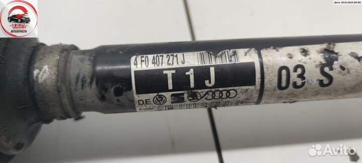 Полуось передняя левая б/у Audi A6 C6 (2004-2011) 4F0407271J