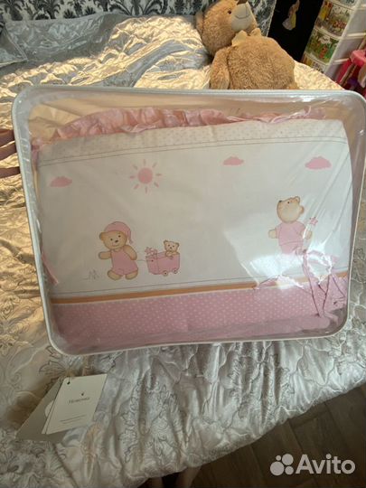 Бортики в детскую кроватку