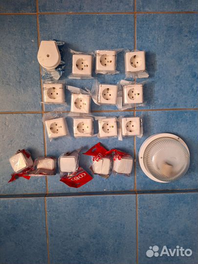 Розетки, выключатели