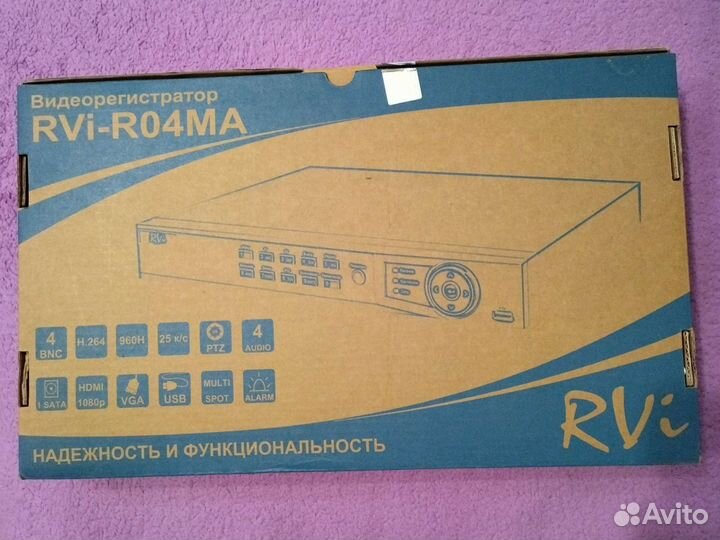 Видеорегистратор RVI-R04MA