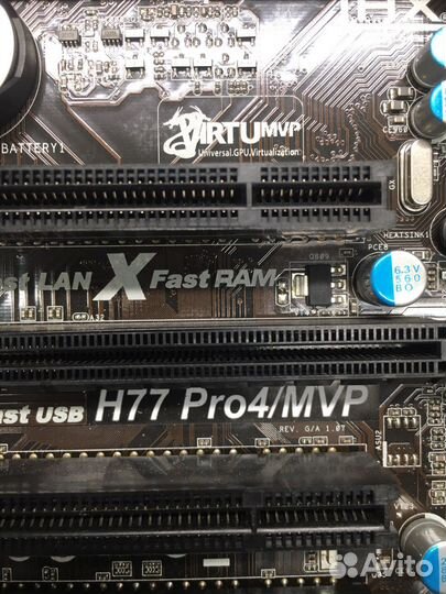 Материнская плата Asrock H77 Pro4