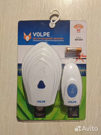 Беспроводной звонок Volpe, новый