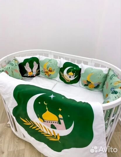 Бортики в кроватку