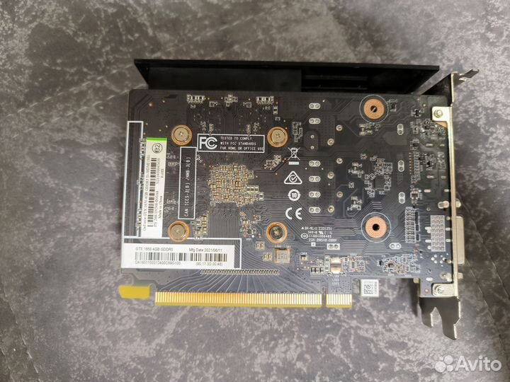 Видеокарта GTX 1650 4Gb HP