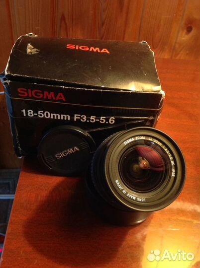 Объектив sigma 18-50mm