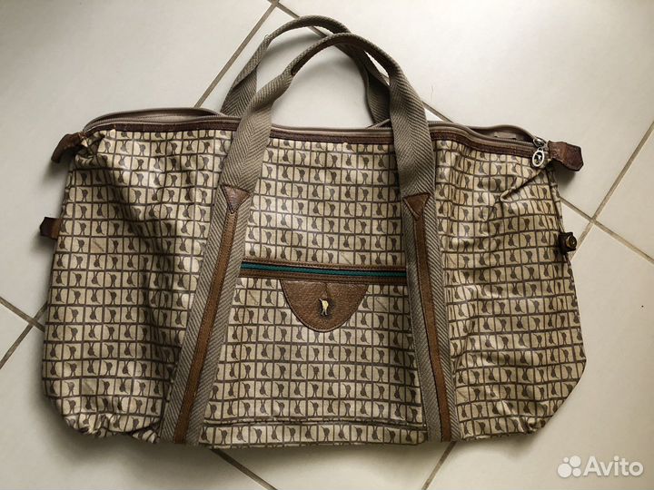 Багажная сумка винтаж Cacciatore Firenze