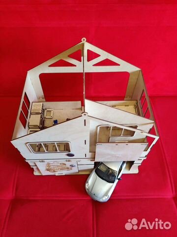 Детский деревянный домик