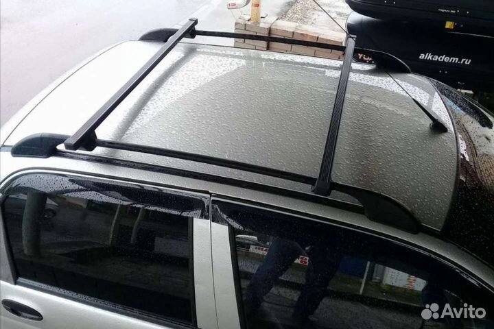 Багажник на рейлинги Крепыш