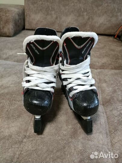 Коньки хоккейные Bauer детские